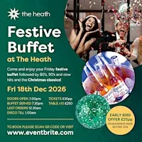 Christmas At The Heath Festive Buffet