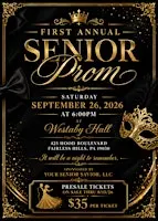 Copy of First Annual Senior Prom