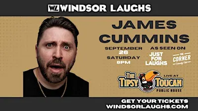 James Cummins LIVE Comedy At Tipsy Toucan (Sep 26th)