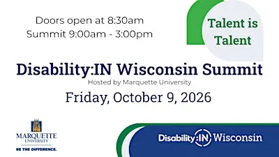 2026 Disability:IN Wisconsin Summit