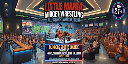 Little Mania Wrestling: Big Action, Tiny Wrestlers! Charlotte, NC!
