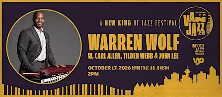 Infidels Jazz Presents: Warren Wolf at Revue Stage