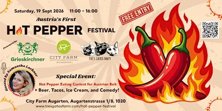 Austria's 1st Hot Pepper Festival & Eating Contest