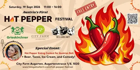 Austria's 1st Hot Pepper Festival & Eating Contest