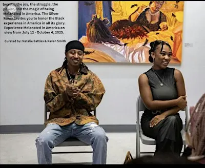 Melanated In America Exhibition: Artist Talk