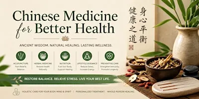 Chinese Medicine for Better Health with Quli Zhou