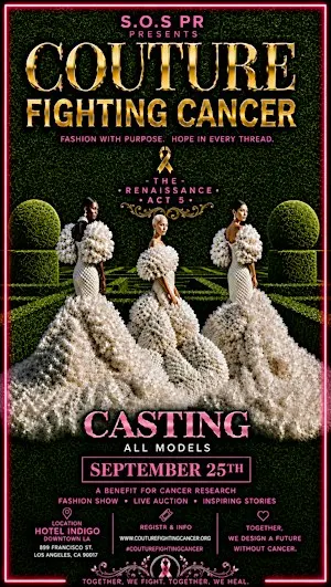 COUTURE FIGHTING CANCER THE RENAISSANCE :: ACT::5:: MODEL REGISTRATION)