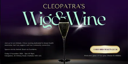 Cleopatra's Annual Wig & wine fundraiser (for breast cancer awareness)
