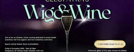 Cleopatra's Annual Wig & wine fundraiser (for breast cancer awareness)