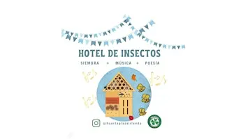 Taller Hotel de Insectos en la Huerta de Plaza Irlanda