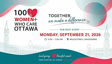 ❤️100 Women+ Who Care Ottawa