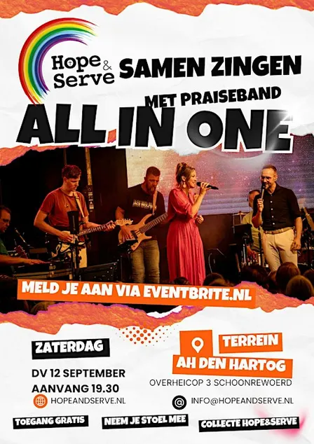 Hope & Serve met Praiseband All in One