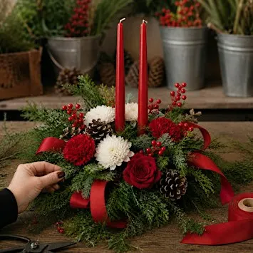 Tinsel Training: Holiday Centerpiece