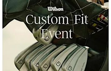 Wilson Custom Fitting Event