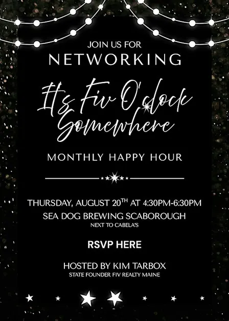 FIV O'Clock Somewhere | Monthly Happy Hour