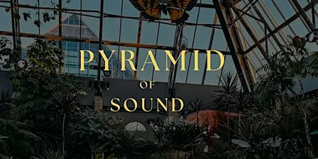 Pyramid of Sound at Muttart Conservatory in Edmonton AB- November 23, 2026