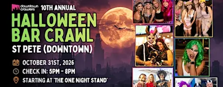 Halloween Bar Crawl 10/31 - ST PETE (Downtown)