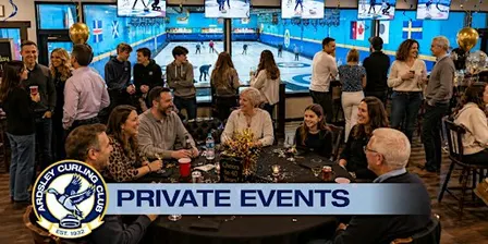 Private Curling Events at Ardsley Curling Club 2026/27
