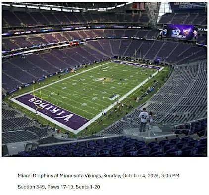 Hardrockers at the Vikings Game