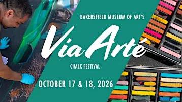 Bakersfield Museum of Art's Via Arté Chalk Festival