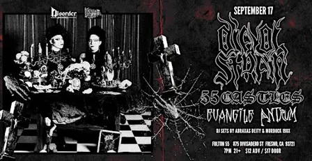 Disorder Presents/Coffin Hammer Booking  -  Diavol Strain