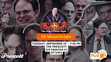 THE OFFICE Trivia Night - Dwight Edition (Ottawa)