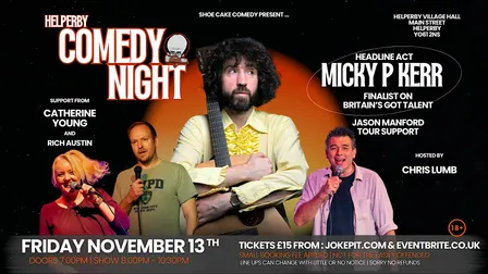 Helperby Comedy Night