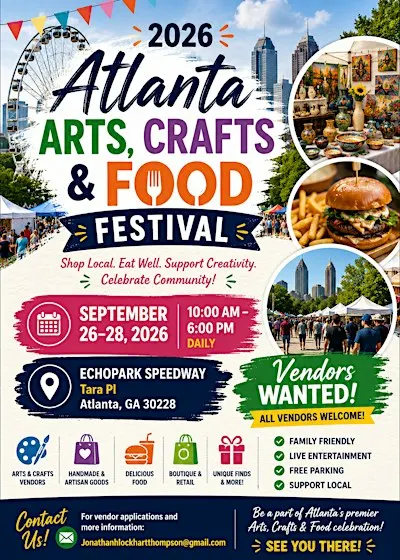2026 Atlanta Arts,Crafts fair and Food festival