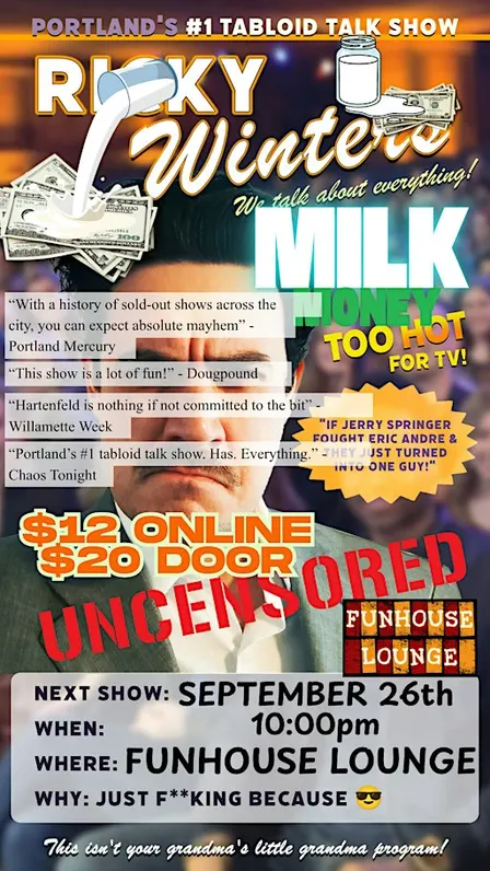 RICKY WINTERS: MILK MONEY