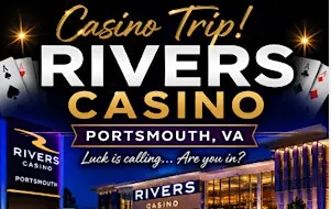 Rivers Casino Portsmouth Day Trip - Veterans Day 2026 - November 11, 2026