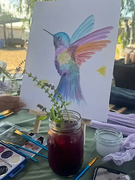 The Butterfly Effect: Botanical Paint & Sip