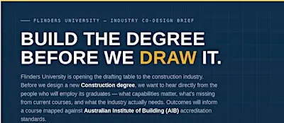 Build the Degree before we draw it