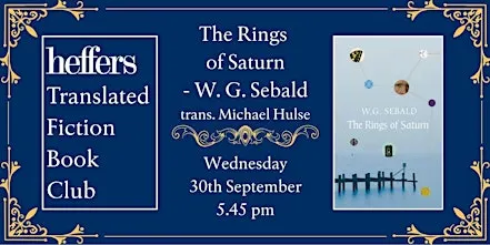 September Translated Fiction Book Club, at Heffers Bookshop