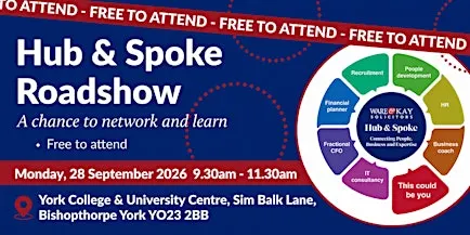 Ware & Kay Hub & Spoke Roadshow - Employment Law - 28 Sept, 2026 (FREE)