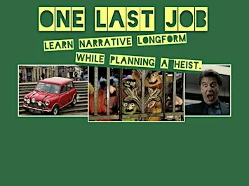 One Last Job: Learning The Narrative Longform Heist