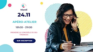 Apéro des Épaulettes - Atelier "Prendre le contrôle de ses finances"