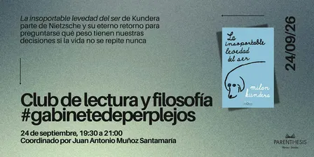 #gabinetedeperplejos: La insoportable levedad del ser de Milan Kundera