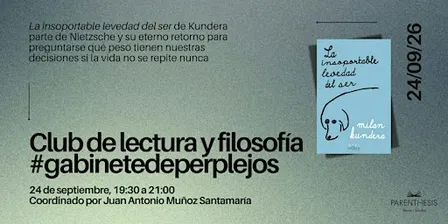 #gabinetedeperplejos: La insoportable levedad del ser de Milan Kundera