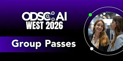 ODSC AI West 2026 Conference | Group Registration