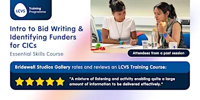 Intro to Bid Writing & Identifying Funders for CICs | Essentials Course