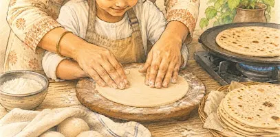 Roti Making Workshop Lunch
