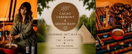 Connect, Release & Restore: A Heart Opening Cacao Ceremony & Sound Bath
