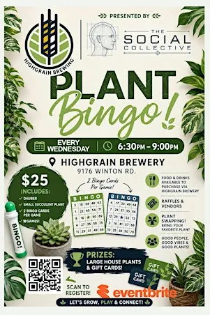 GREEN-Go: Plant Bingo! HighGrain Brentwood