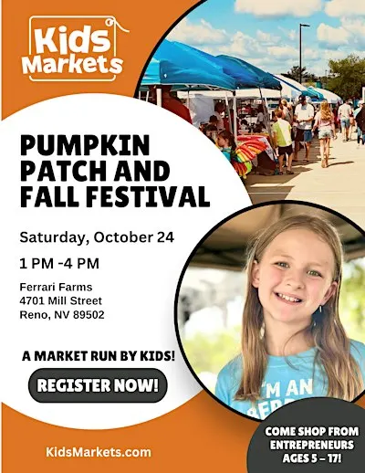 Kids Markets at Ferrari Farms Pumpkin Patch