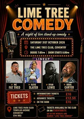 Lime tree comedy night