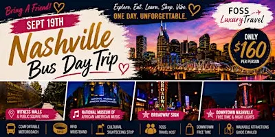 Nashville Cultural Day Bus Trip
