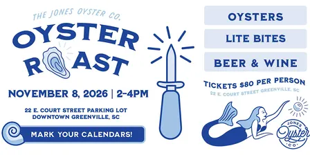 Jones Oyster Co. November 8, 2026 Oyster Roast