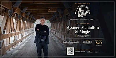 Mystery, Magic & Mentalism at Plot Twist Books Lockport