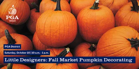 Little Designers in The District: Fall Market Pumpkin Decorating