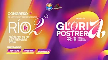 Congreso Gloria Postrera 2026 Río 2°